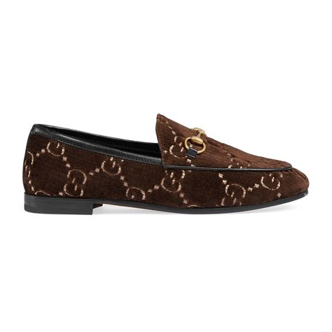 gucci velvet loafers
